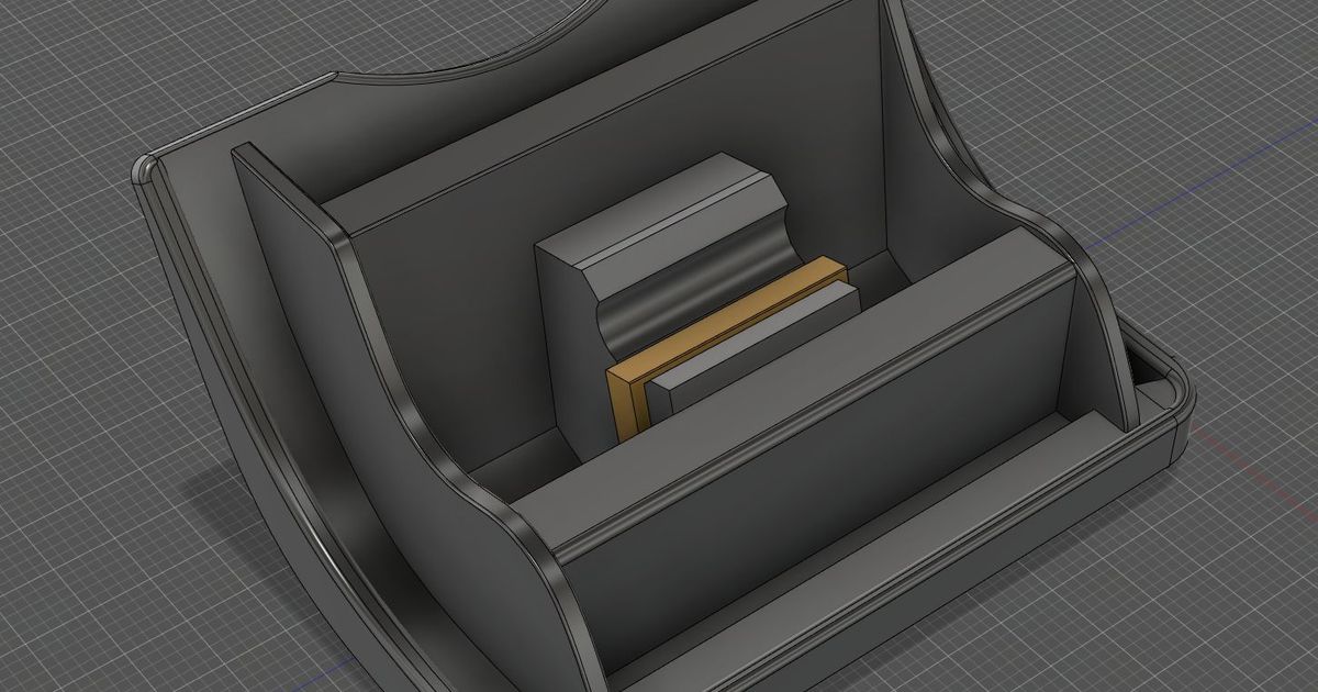 Isofix cover for BMW E46 back seat with by R4iNER Download free STL model