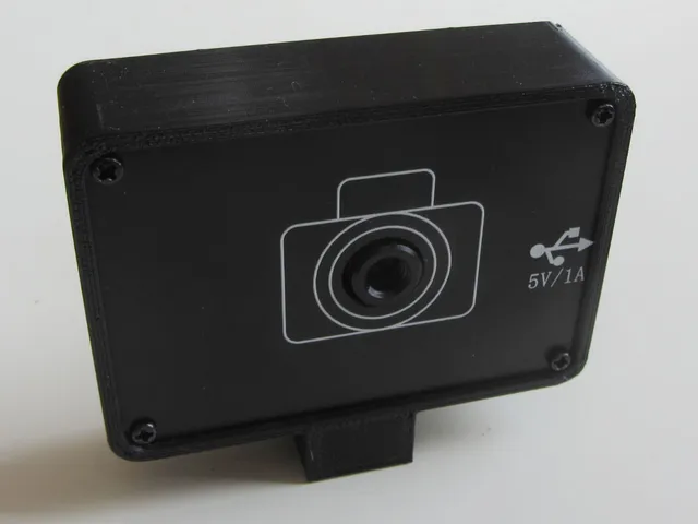 Camera mount housing for thermal camera