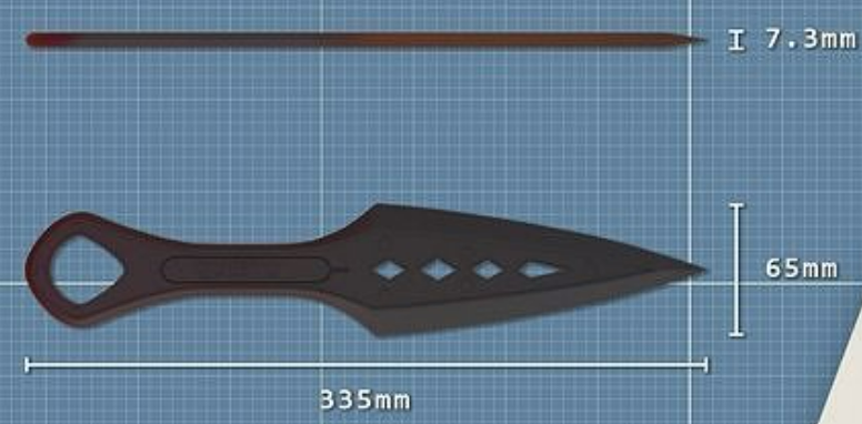 Wraith Kunai By CoolScutoid | Download Free STL Model | Printables.com