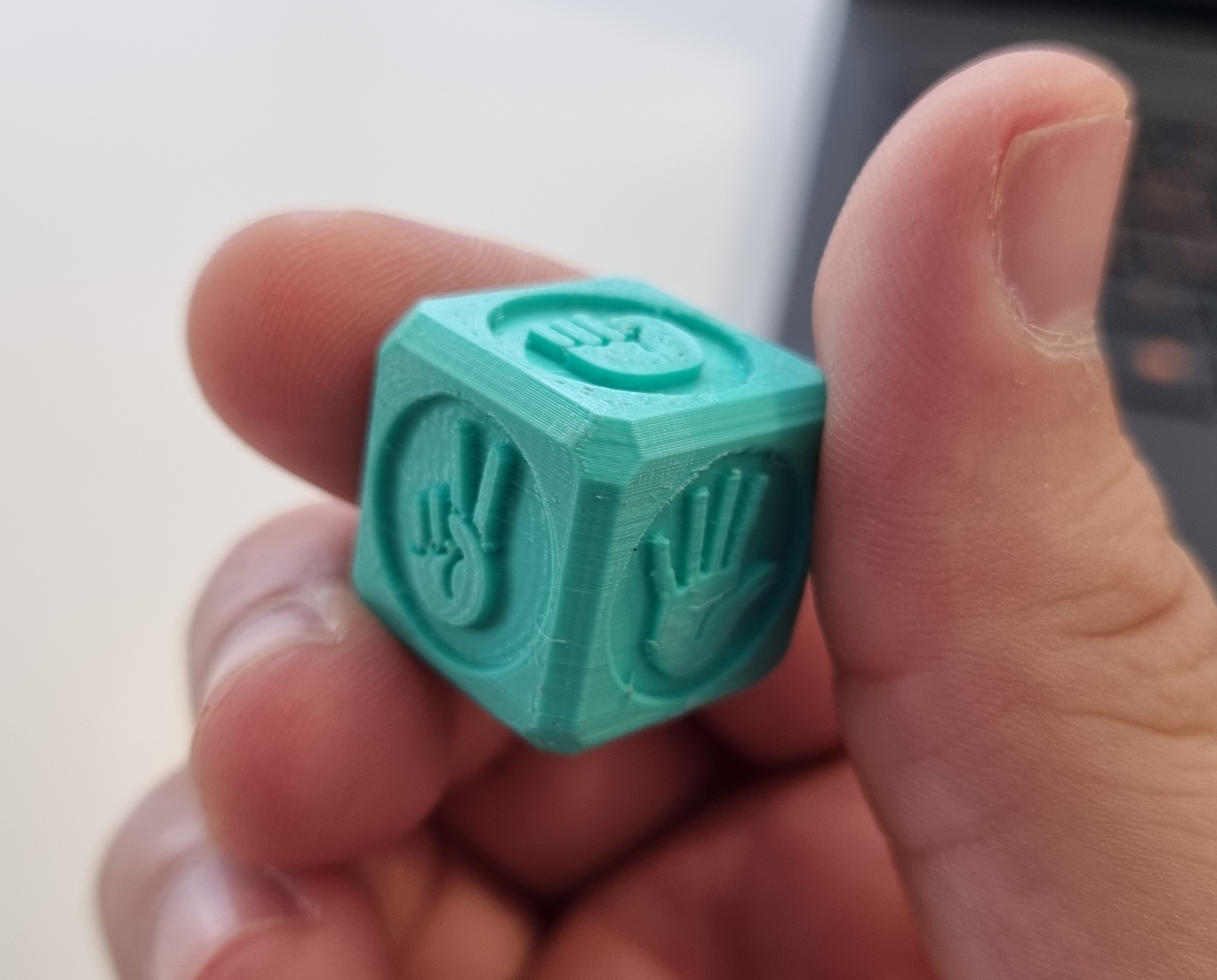 Rock Paper Scissor Dice By Aspirinoll Download Free STL Model 