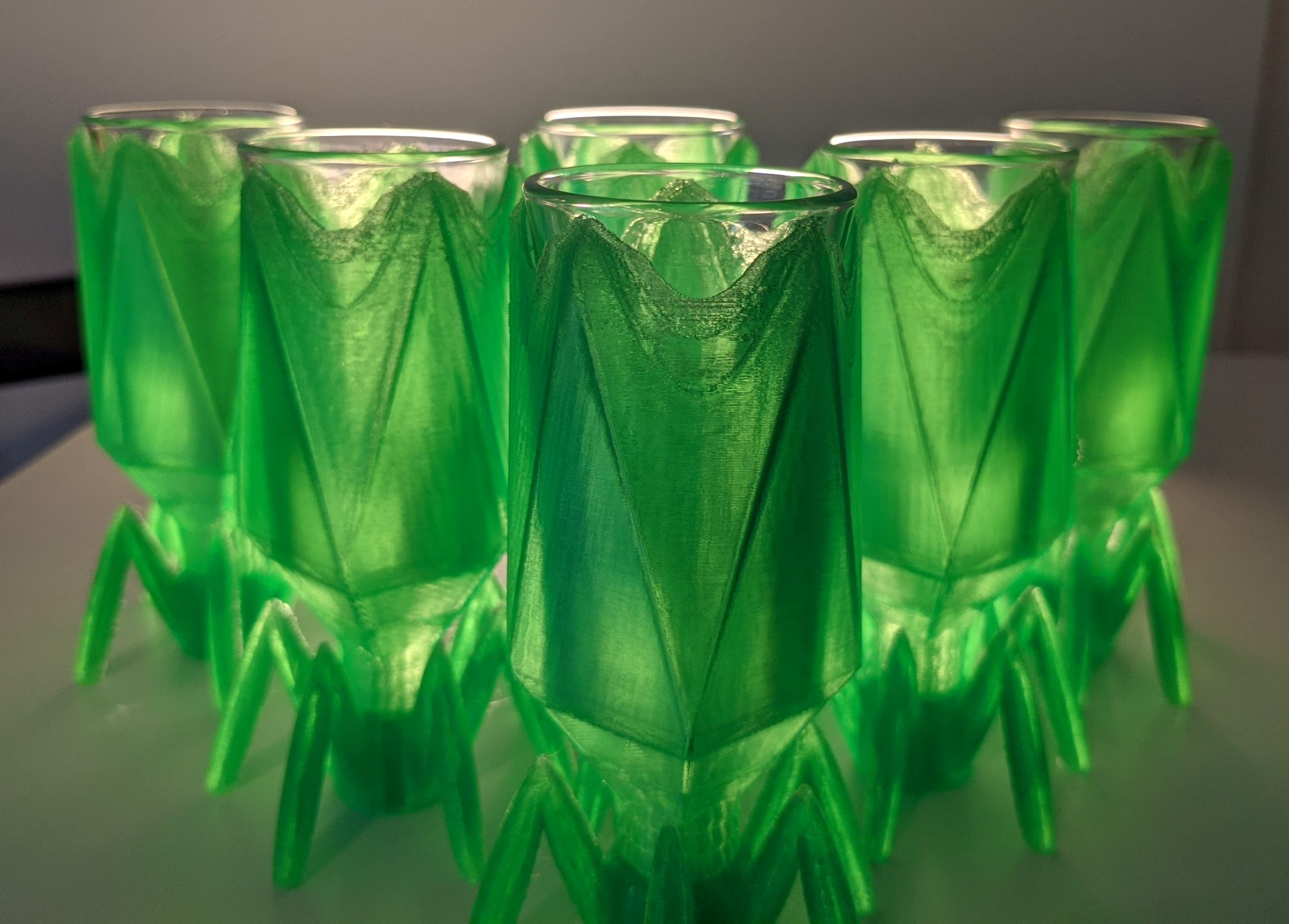Bacteriophage Shot Glasses (remix)