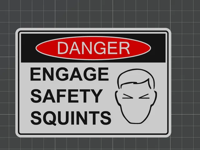 Skookum Danger Sign