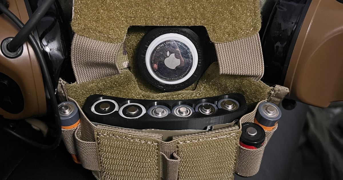 Helmet Battery Pack by 3DGearSupply Download free STL model