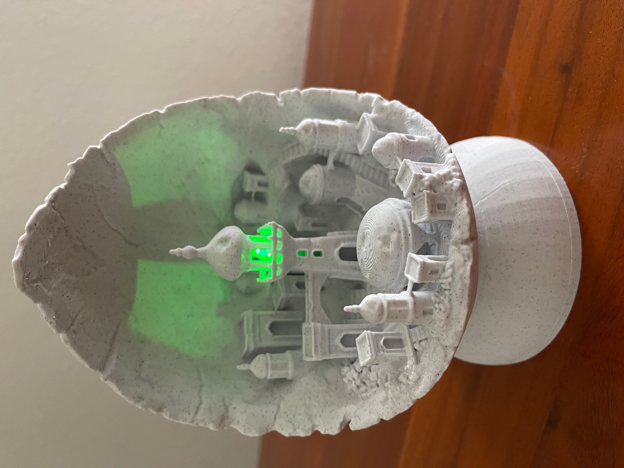 LED Sockel für Moon city