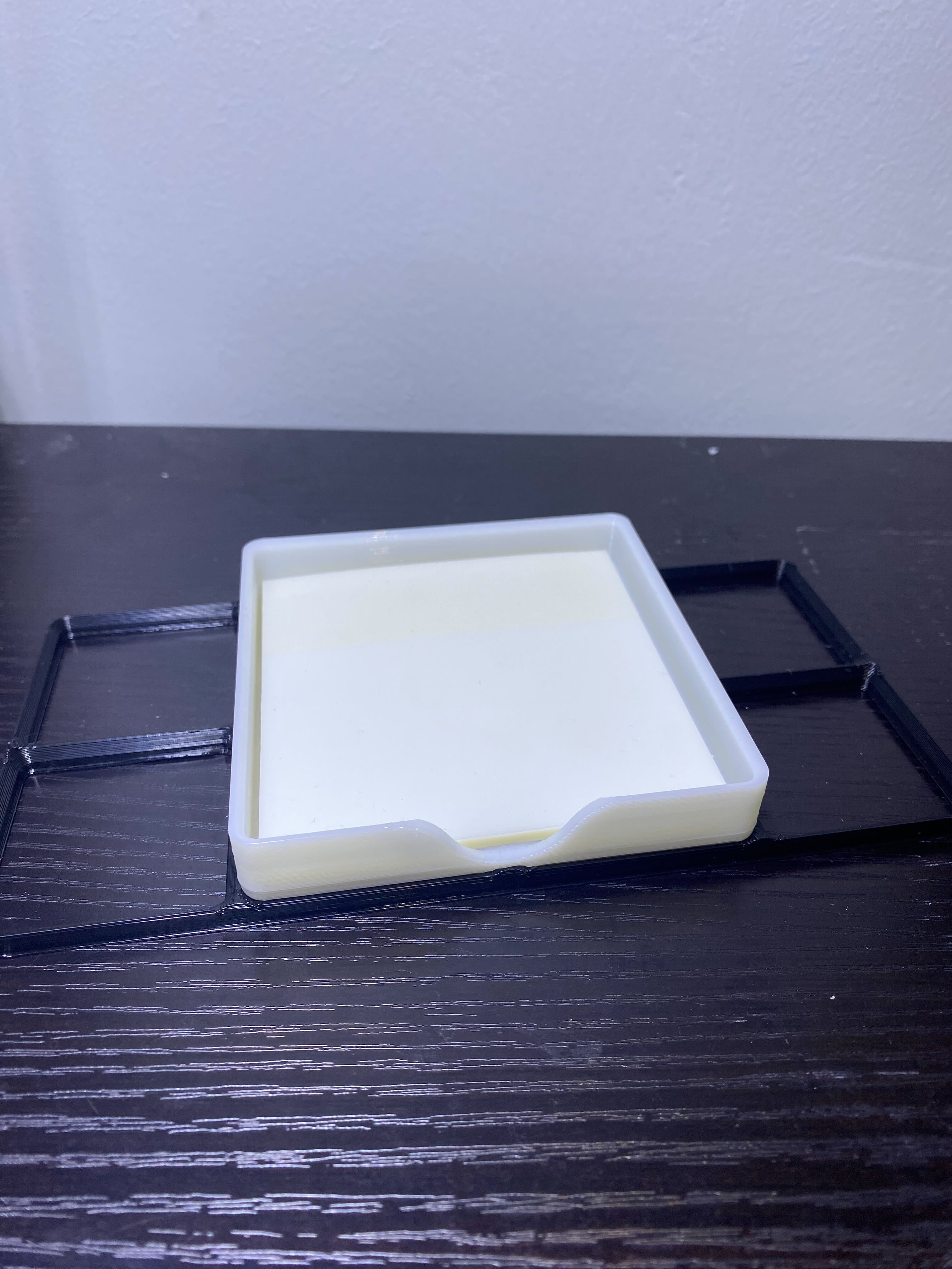 Gridfinity sticky note holder