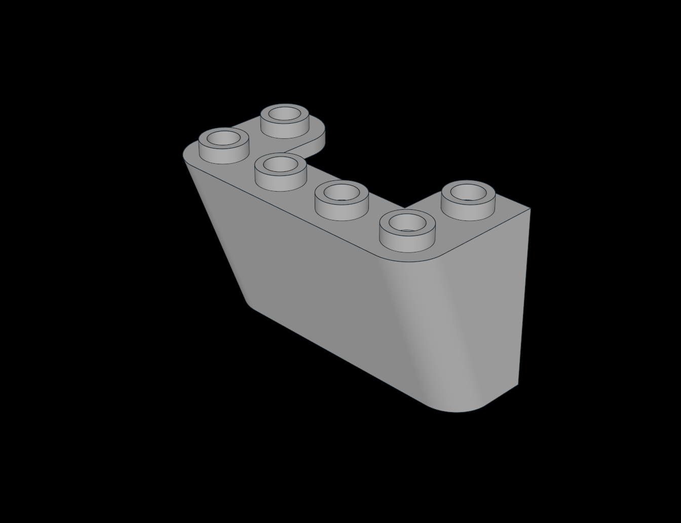 lego-compatible-4284-dat-windscreen-2-x-4-x-2-inverted-by-thall72