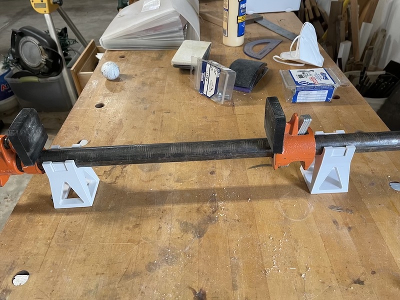 Stands and spacers for 3 4 pipe clamps by kozmickid Download free STL model Printables