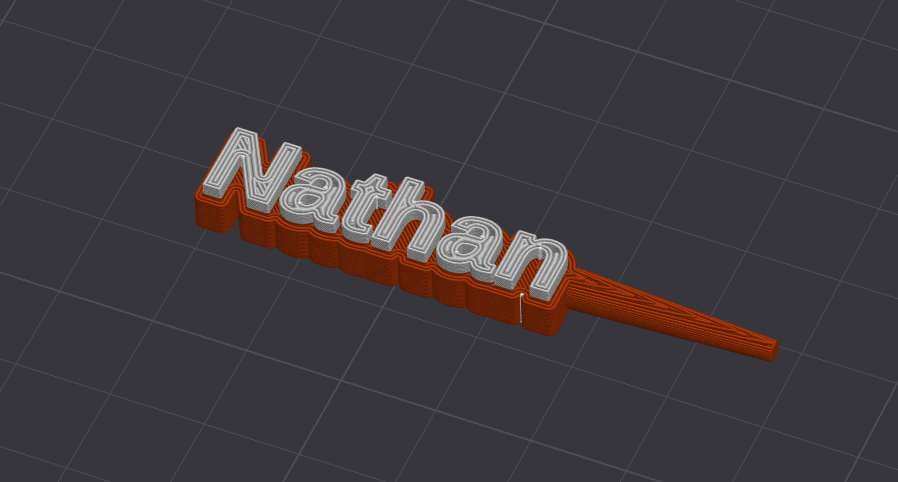 Cribbage name tags