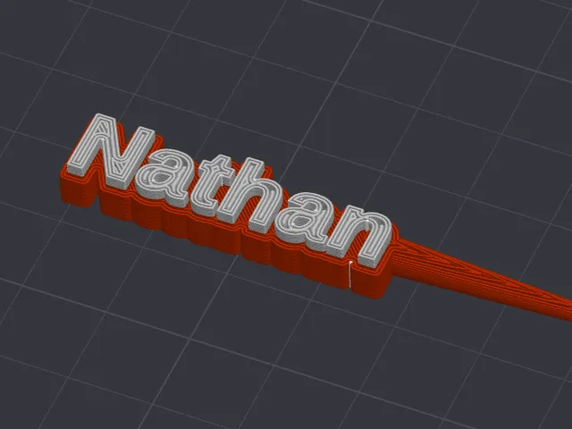 Cribbage name tags