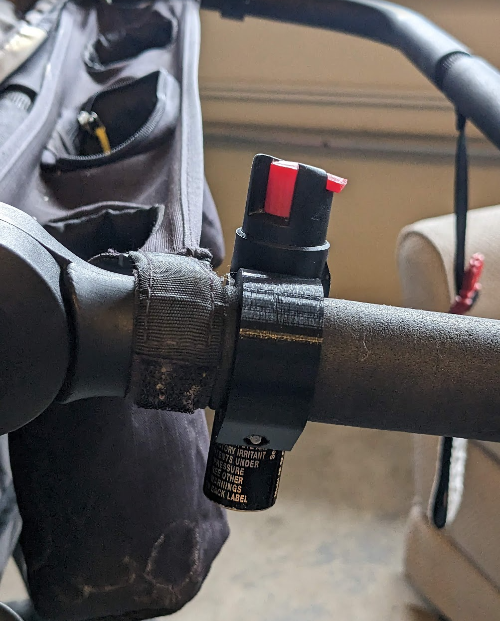 BOB Stroller Pepper Spray Mounts by meagerfindings Download free STL