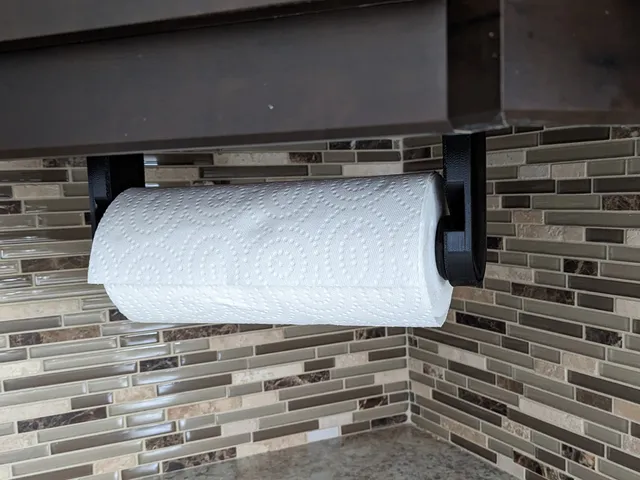 Under Cabinet Paper Towel Holder