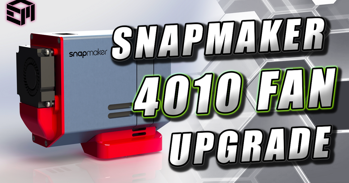 Snapmaker A250T / A350T Multi Outlet Part Cooling Duct (optional 4010