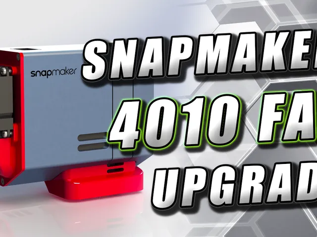 Snapmaker A250T / A350T Multi Outlet Part Cooling Duct (optional 4010 fan)