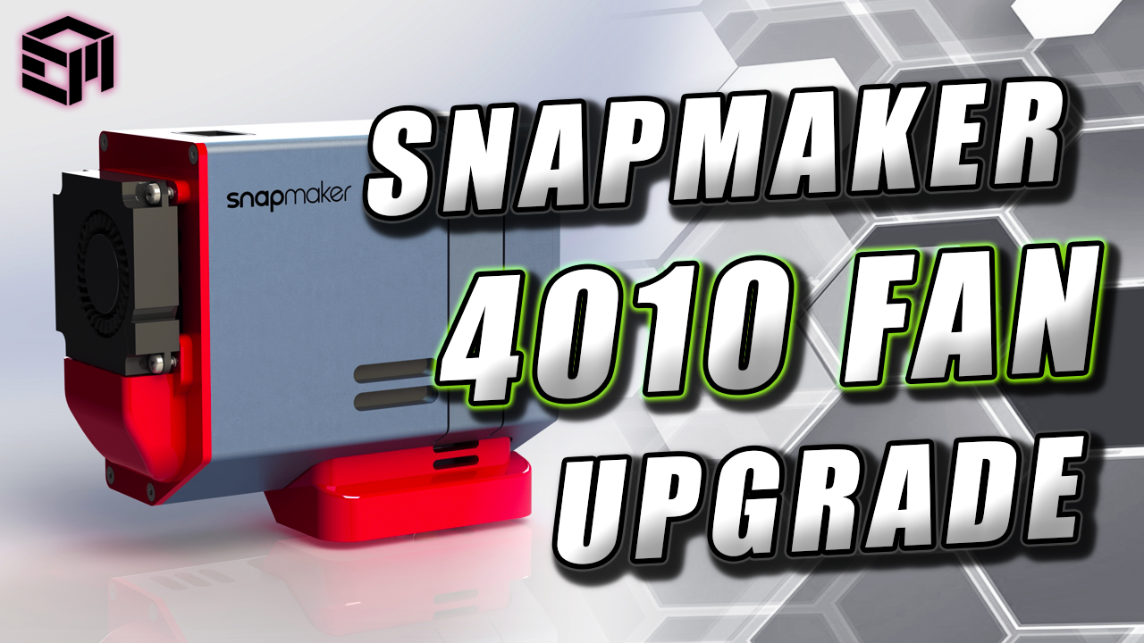 Snapmaker A250T / A350T Multi Outlet Part Cooling Duct (optional 4010 fan)