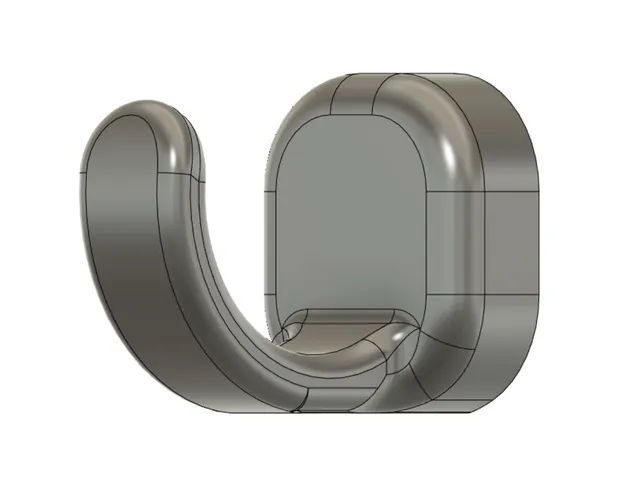 Simple Key Hook Fridge Magnet 5000