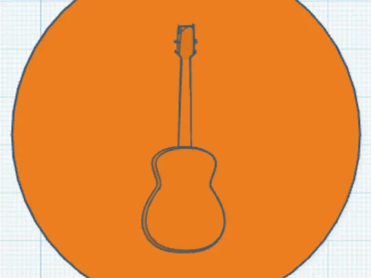 Guitar Coaster