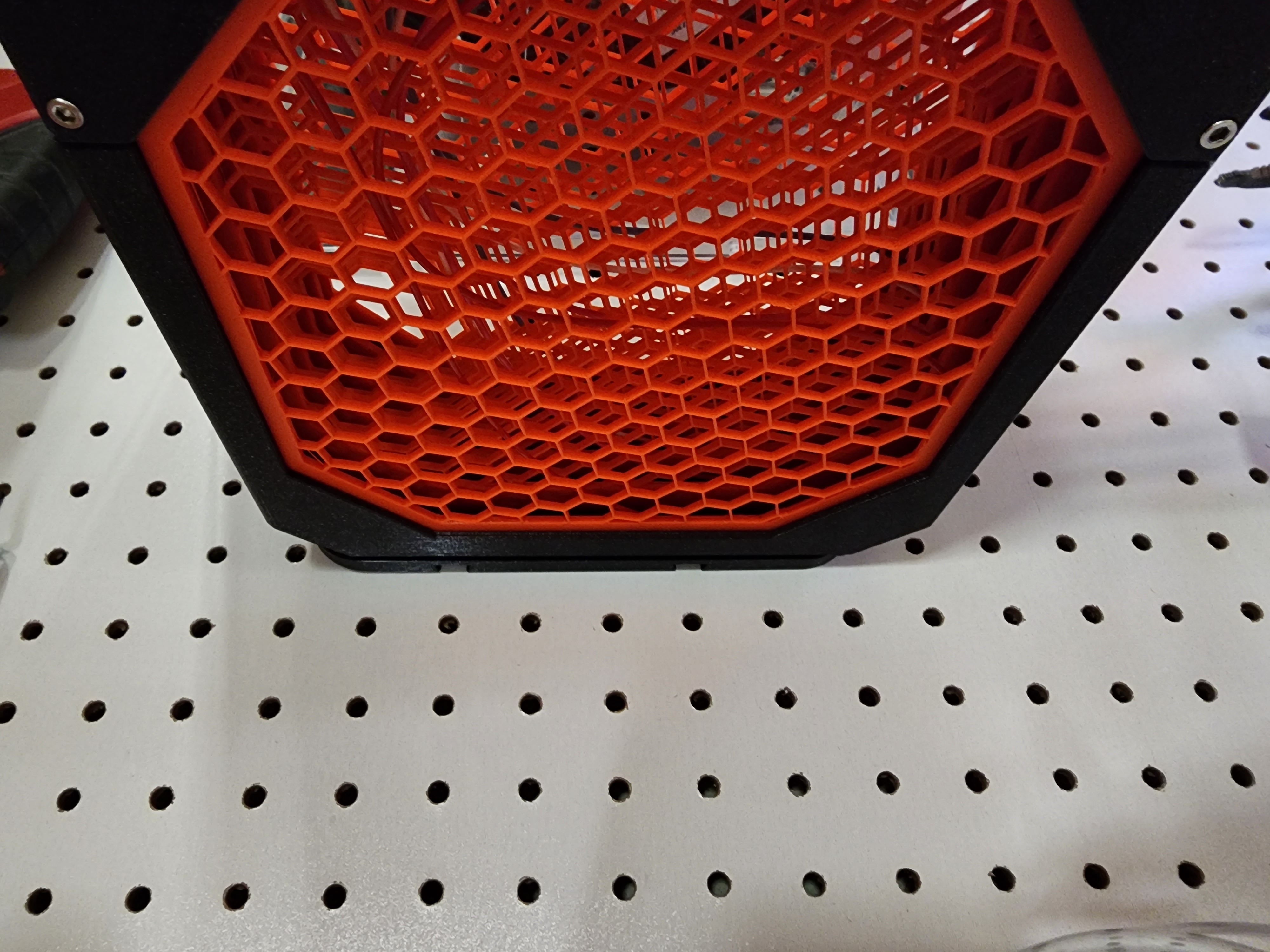MMU Slot Buffer 1" Pegboard Mount 3D model thumbnail
