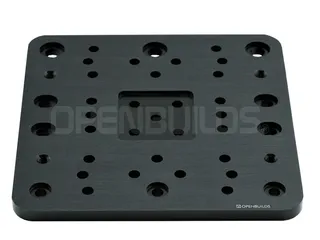 Eloxierte Aluminium Montageplatte 12,5x12,5 Cm | Für 3D-Drucker & CNC-Maschinen | CBeam Gantry Plate