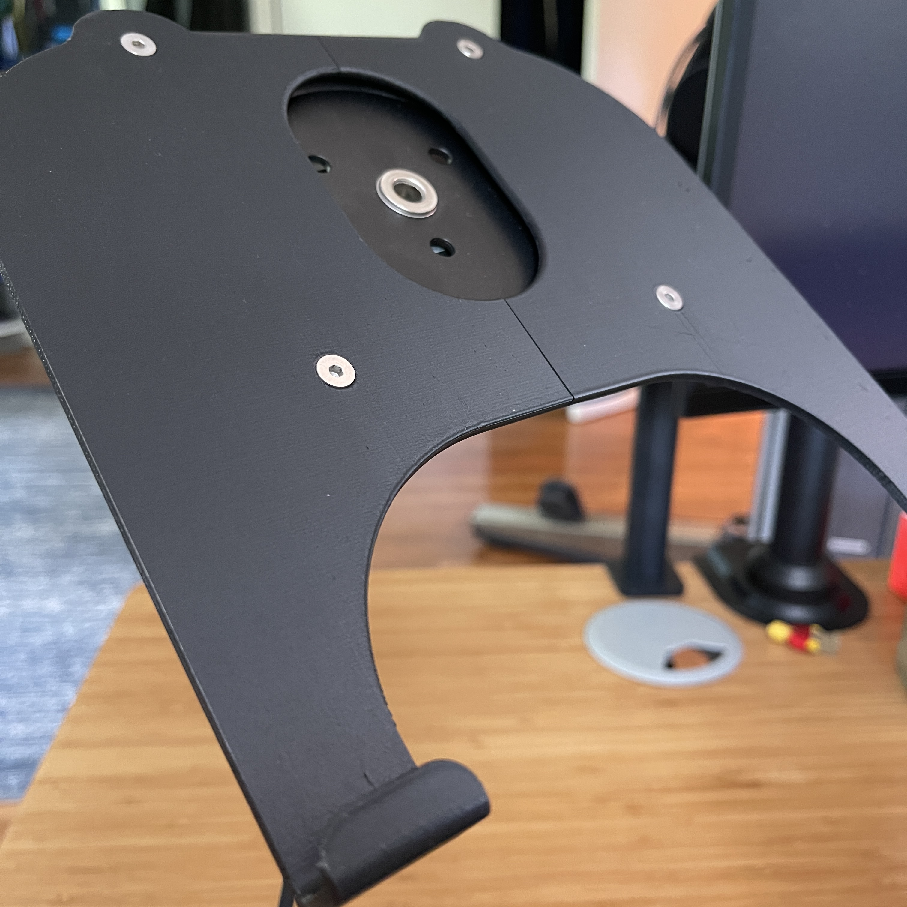 Miniatura 4 do modelo 3D Parametric Vesa Mount Laptop Stand