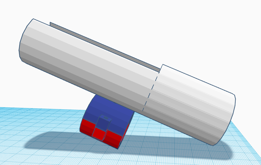 Stroller Fishing Rod Holder Update 3D model thumbnail