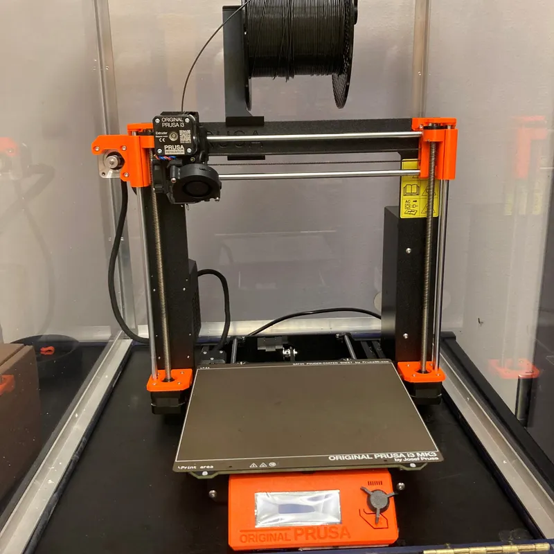 Spool holder for 1kg and 2kg Prusament filament rolls by Ryan Roehnelt, Download  free STL model