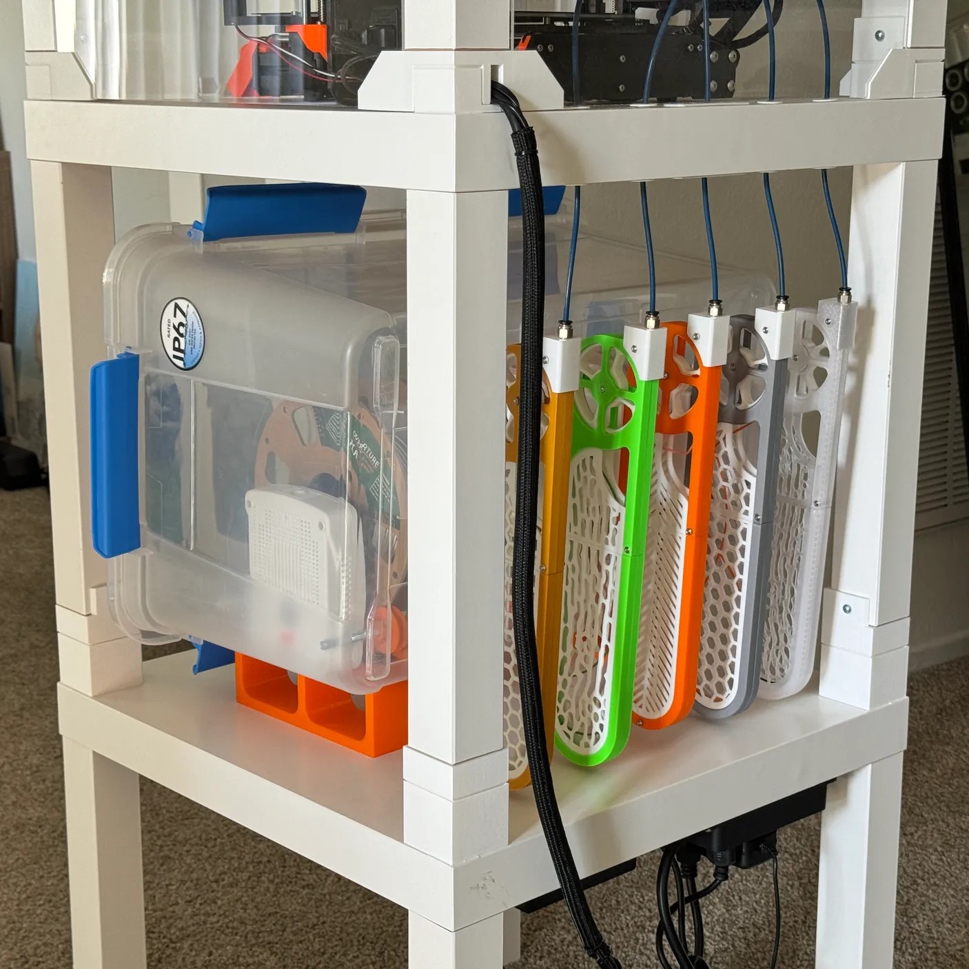 Prusa MMU3 Low-Friction Drybox Filament Buffer