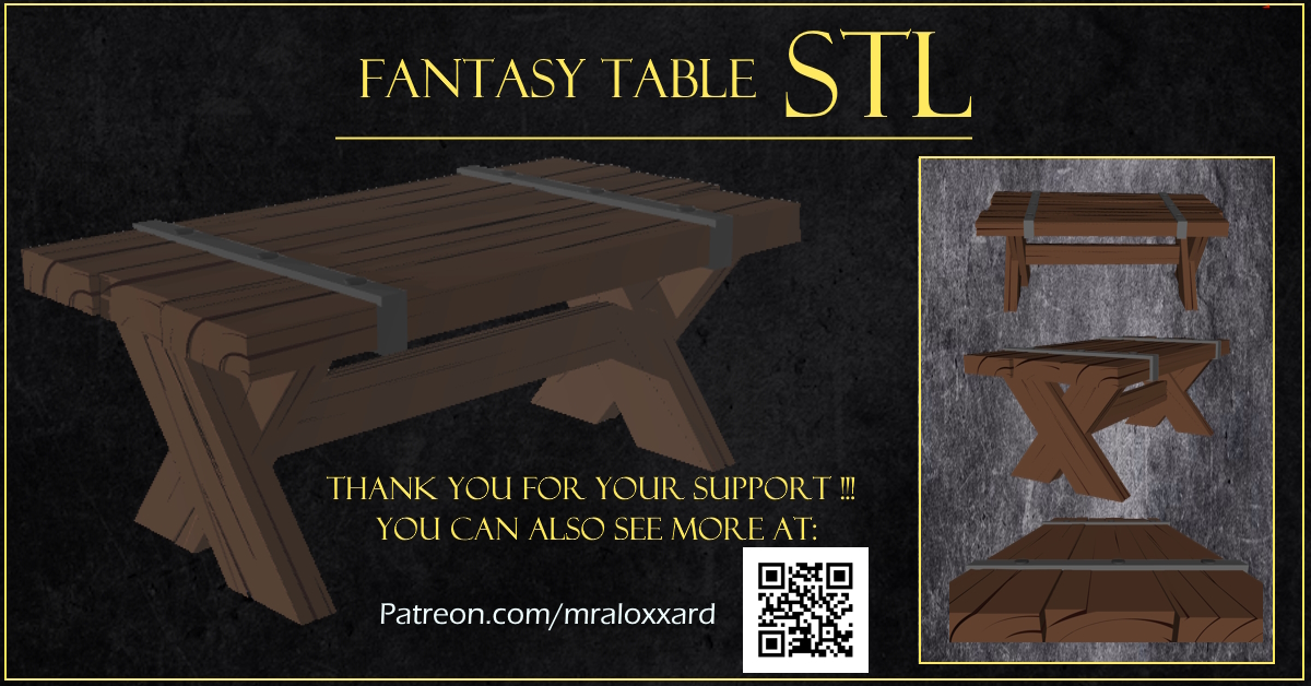 Medieval table