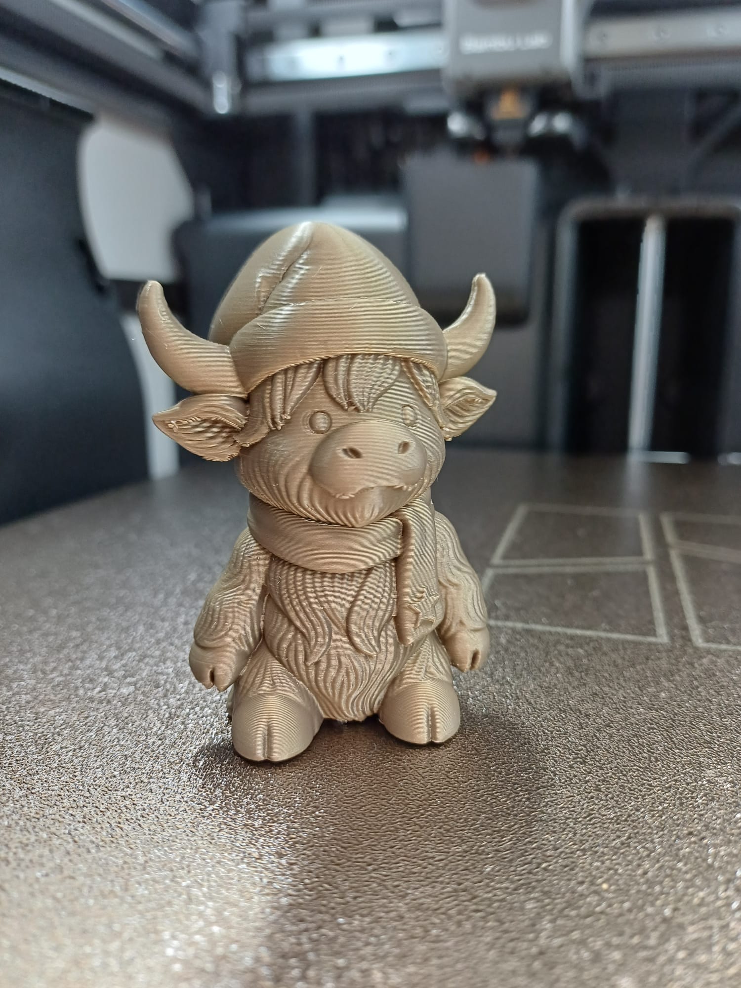 Christmas Highland Cow