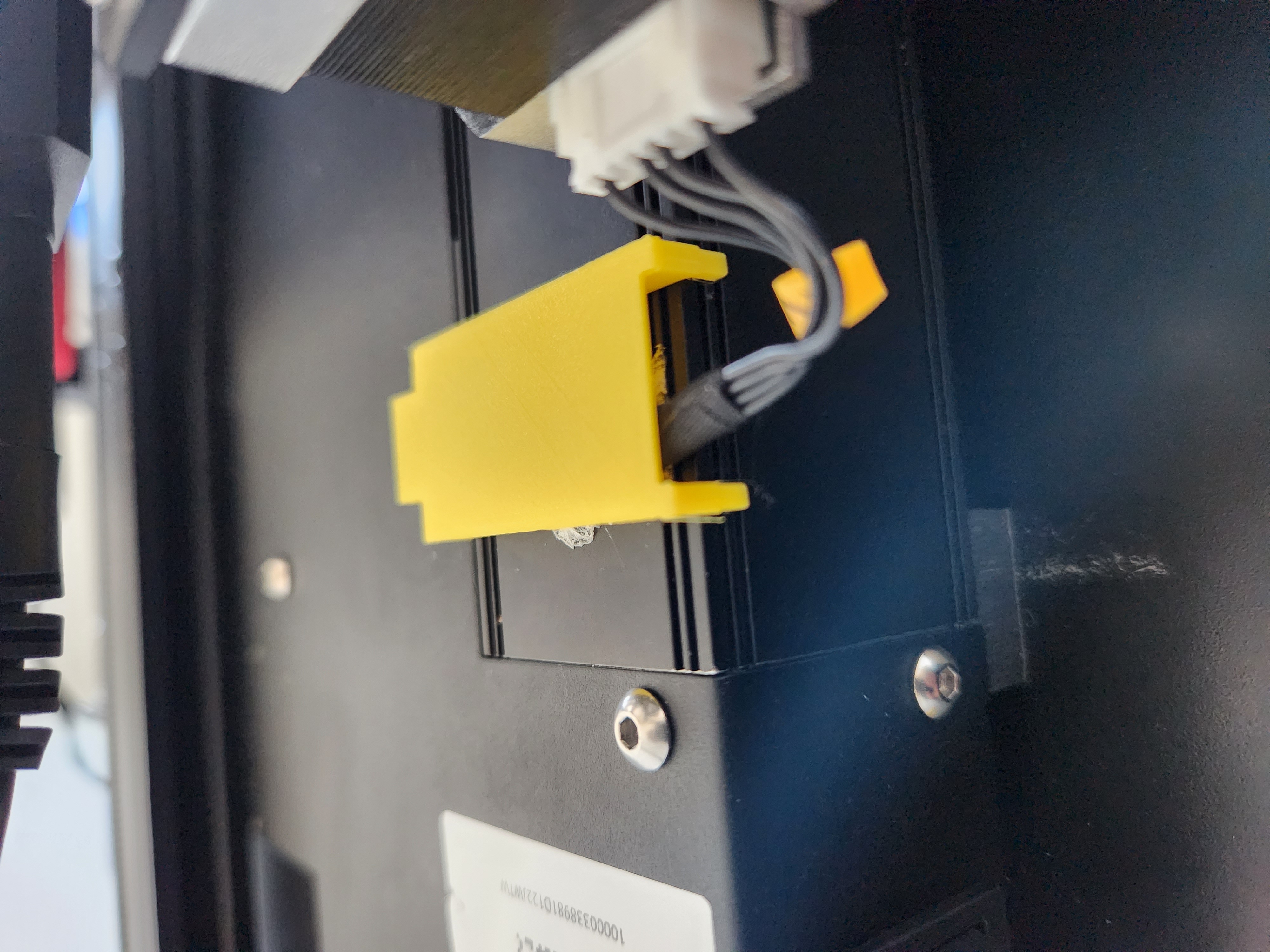 Ender 3 S1 Plus Z Motor Wire Cover