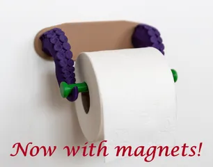 Toilet paper roll holder for pegboard by cmh