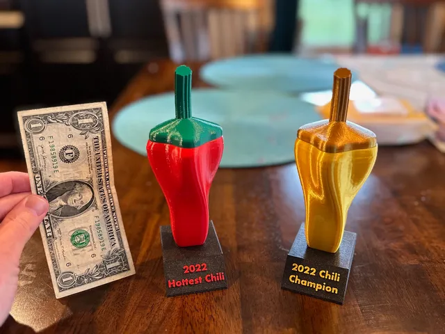 Chili Cook-Off Trophy Stand