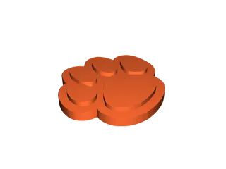 Paw Prints by Craig | Download free STL model | Printables.com