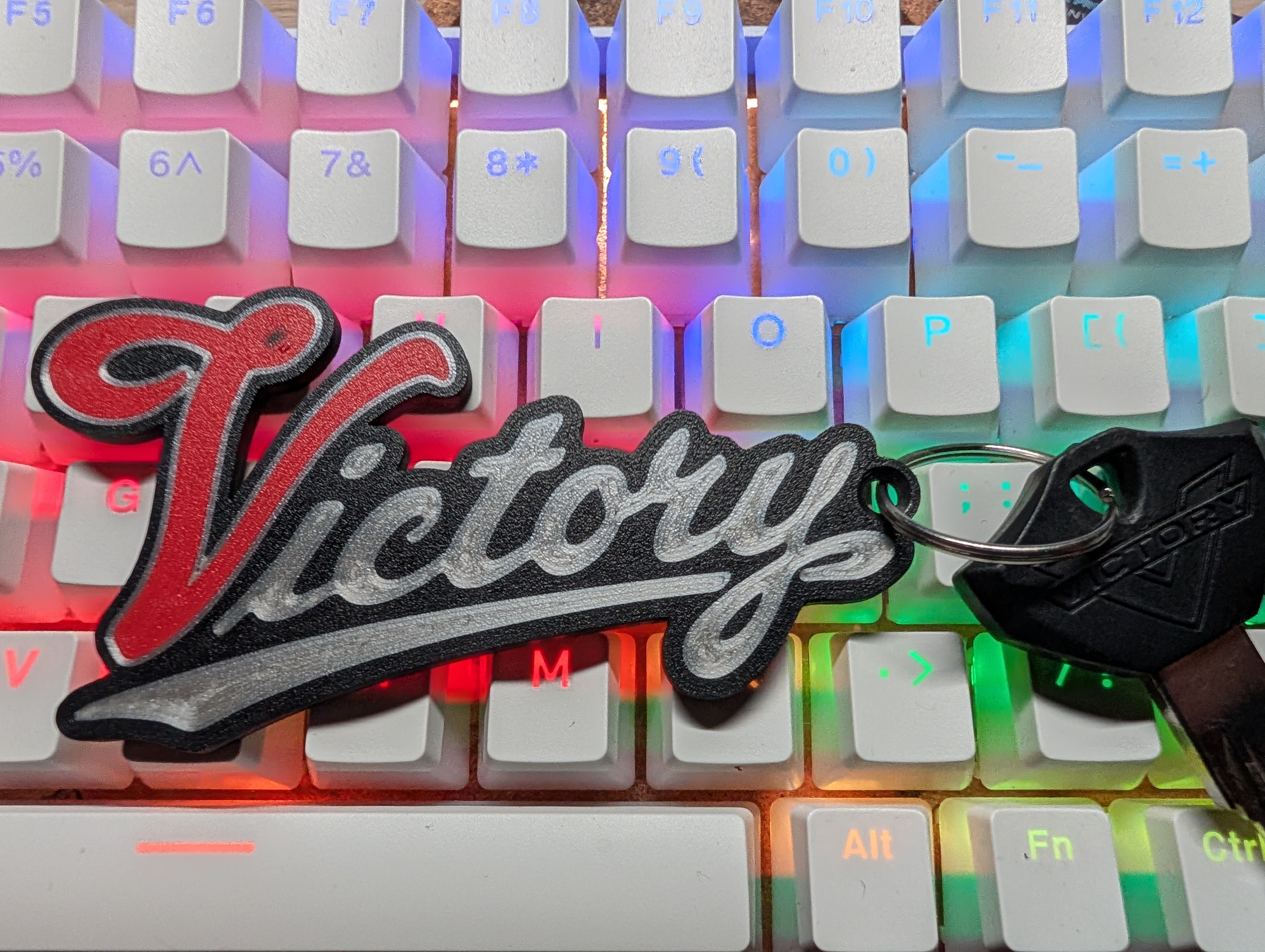 Victory Motorcycles Keychain