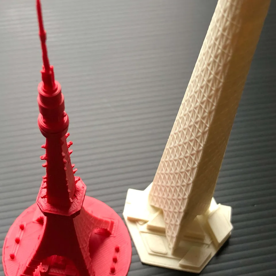 東方3Dパネル Tokyo Tower,japan,scan,map,observatory - 3D model by SENSIET
