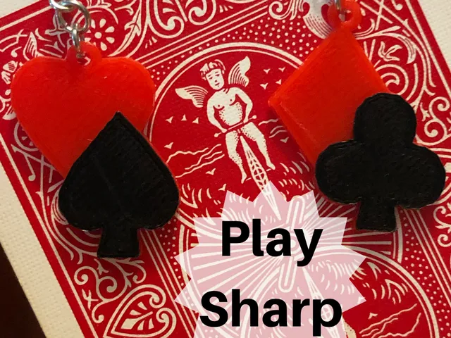 Card Suit Earrings