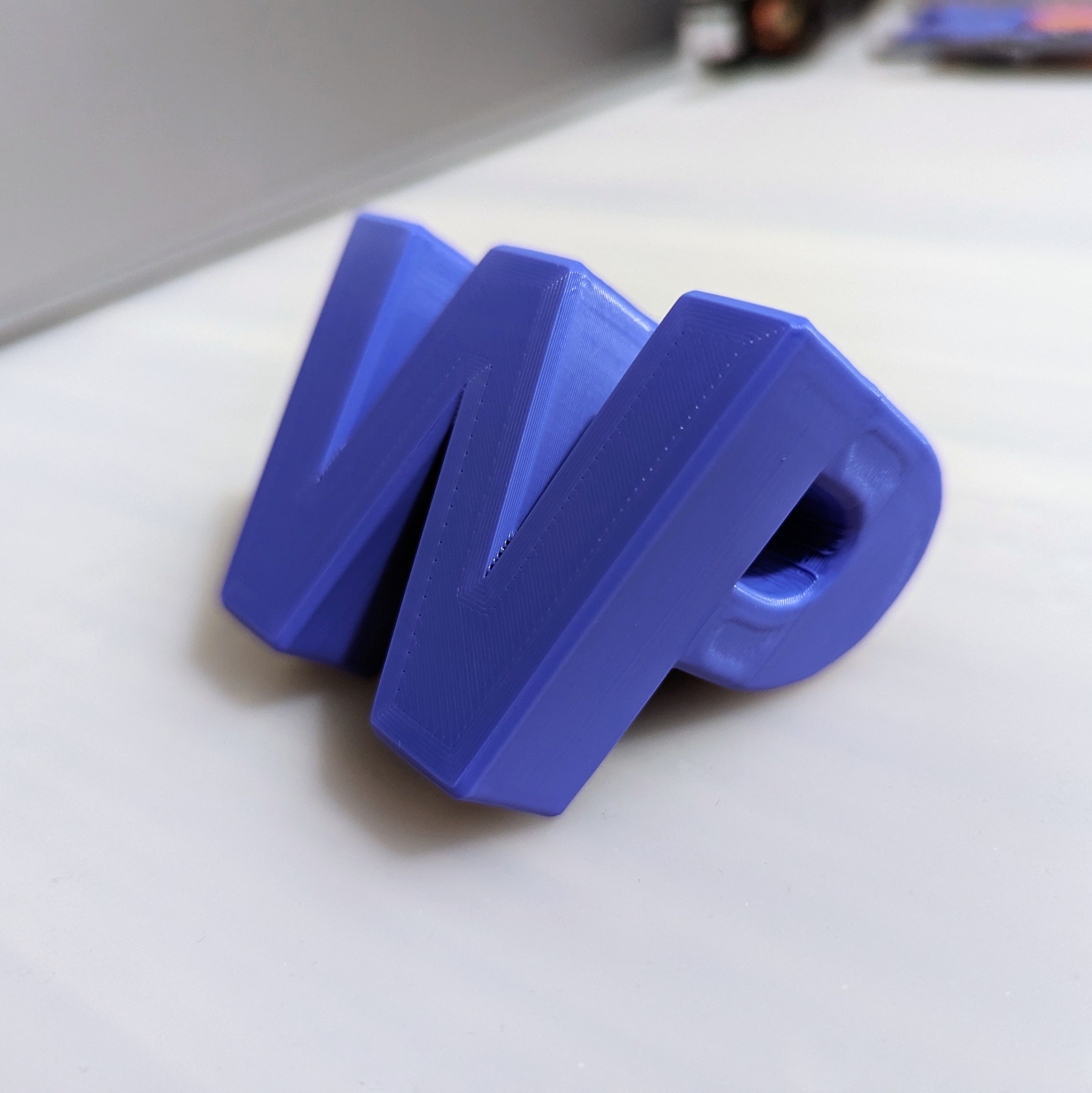 "WP" Baby Initials Toy