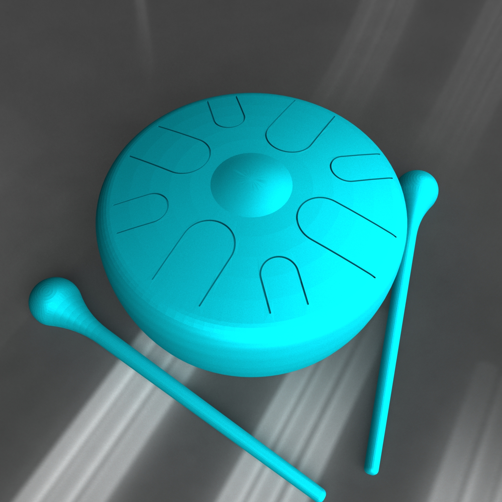 Space Drum + sticks