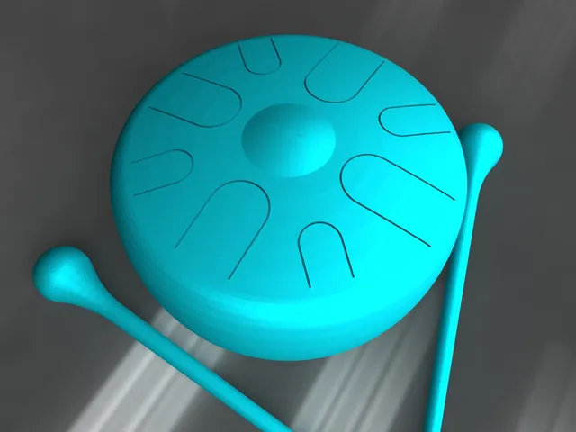 Space Drum + sticks