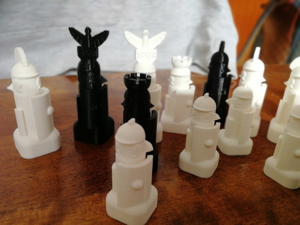 Chess set Romans — miniatura 6