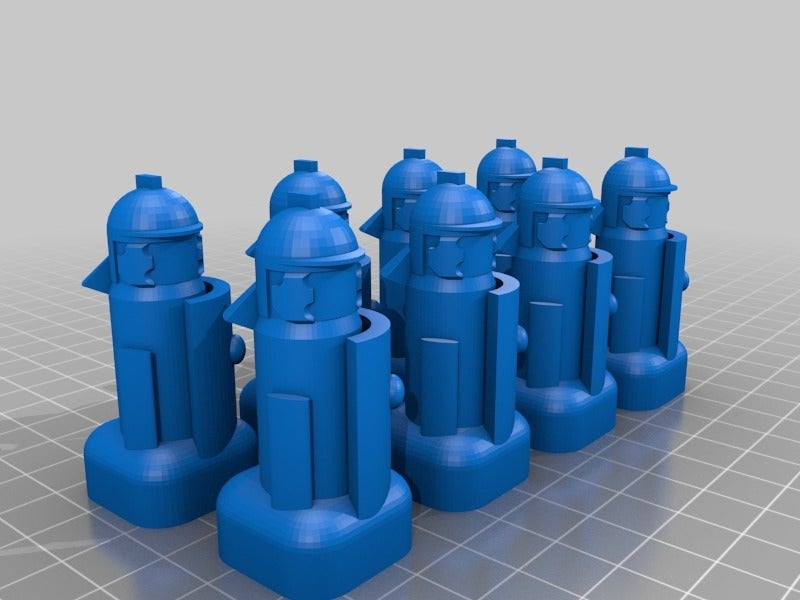 Chess set Romans — miniatura 9