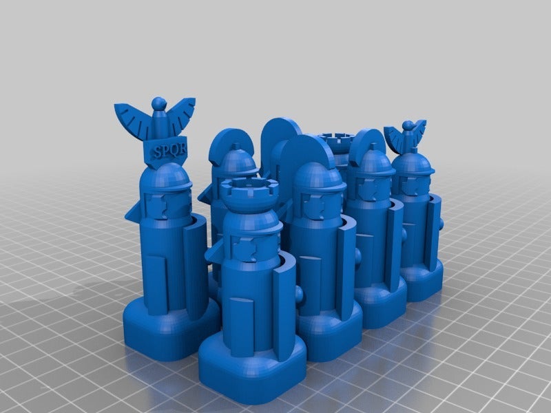 Chess set Romans — miniatura 10