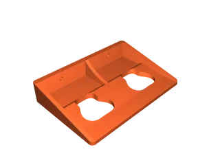 Milwaukee M12 Battery holder New- Version 5! by Thomllama, Download free  STL model