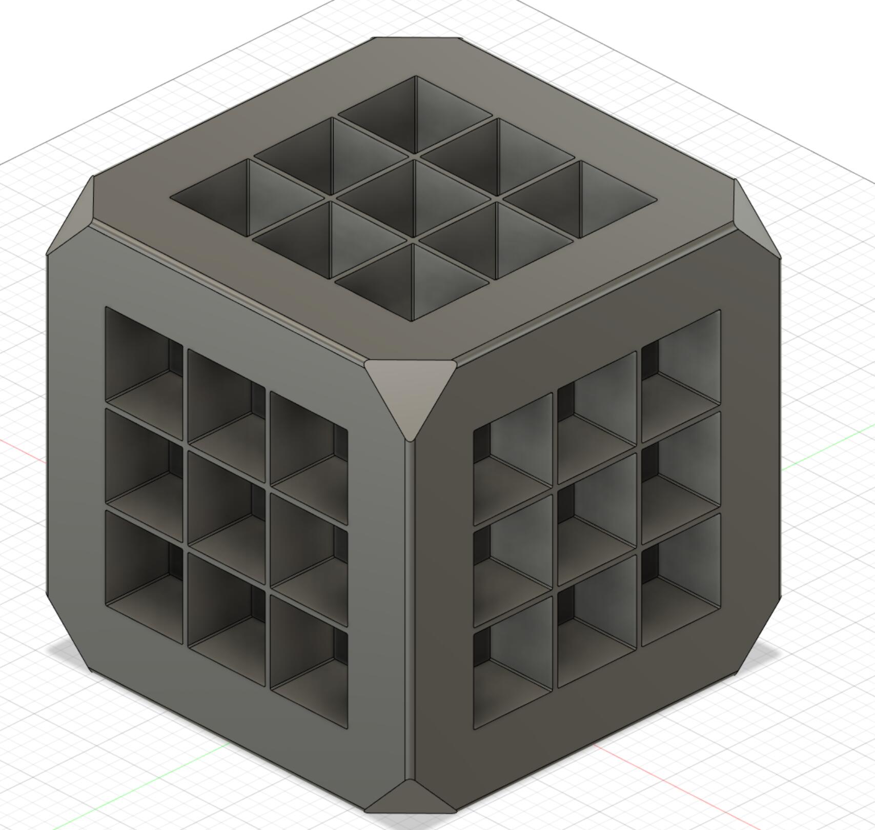 Voron Test Cube Collection box
