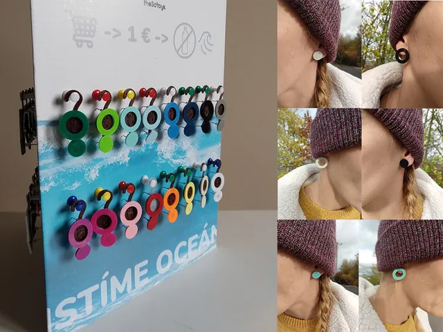 Golden ratio earrings