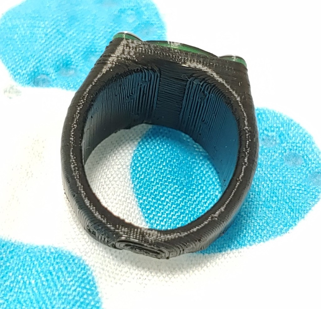 Miniatura 2 do modelo 3D Super cat ring