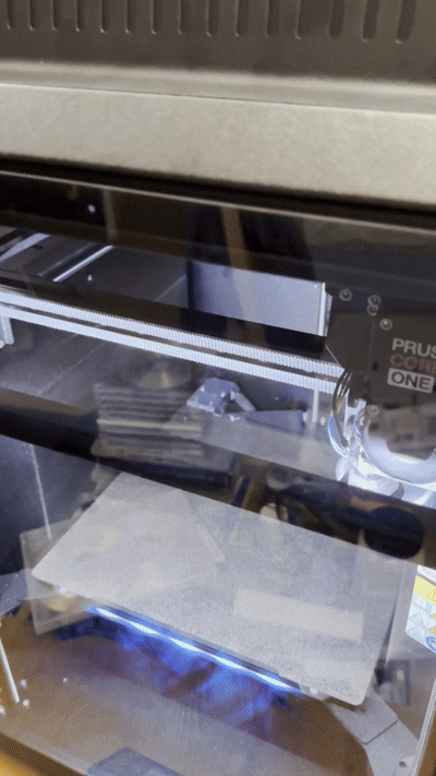 Prusa COREONE to COREONE+ MMU3 enclosed version automatic vent upgrade
