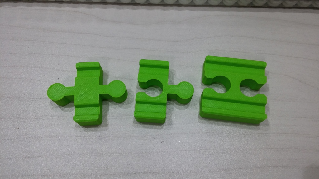 Wooden train railways spacers compatible to IKEA set