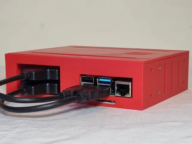 1u Raspberry Pi NAS (2 x 2.5' drives)
