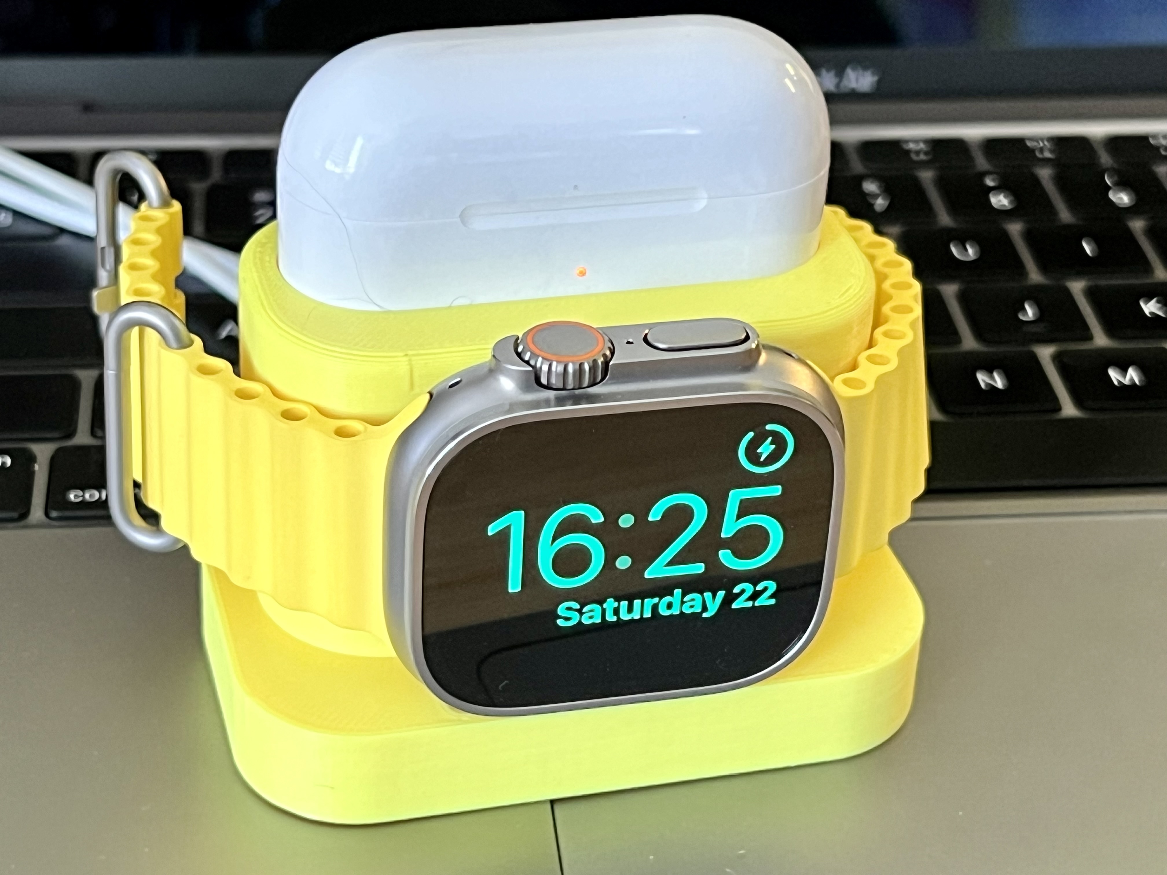 Dock For Airpods Pro And Apple Watch Ultra By Nicktodorov Download Free Stl Model Printables Com