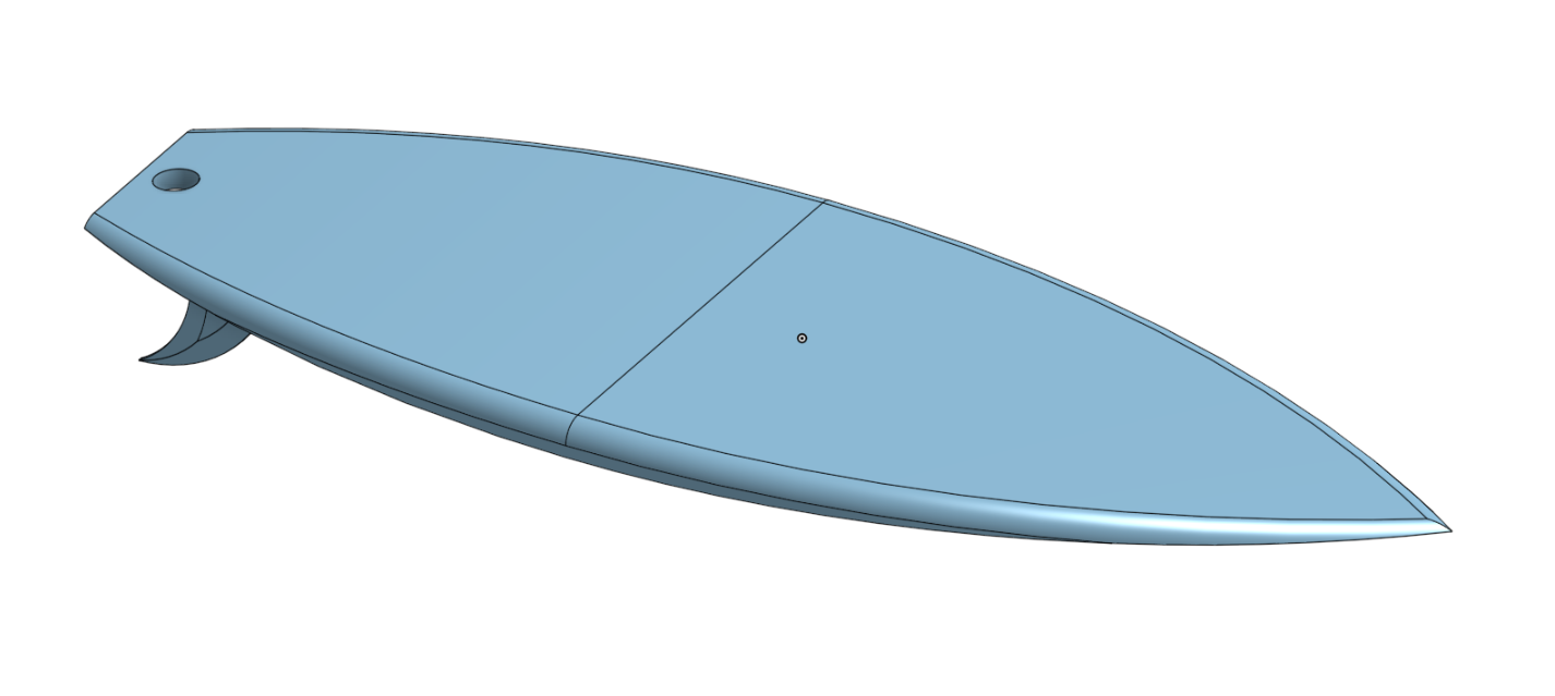 Finger surfBoard